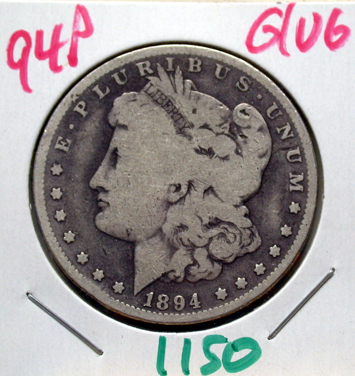 1894 P Morgan Dollar in G/VG! - Click Image to Close